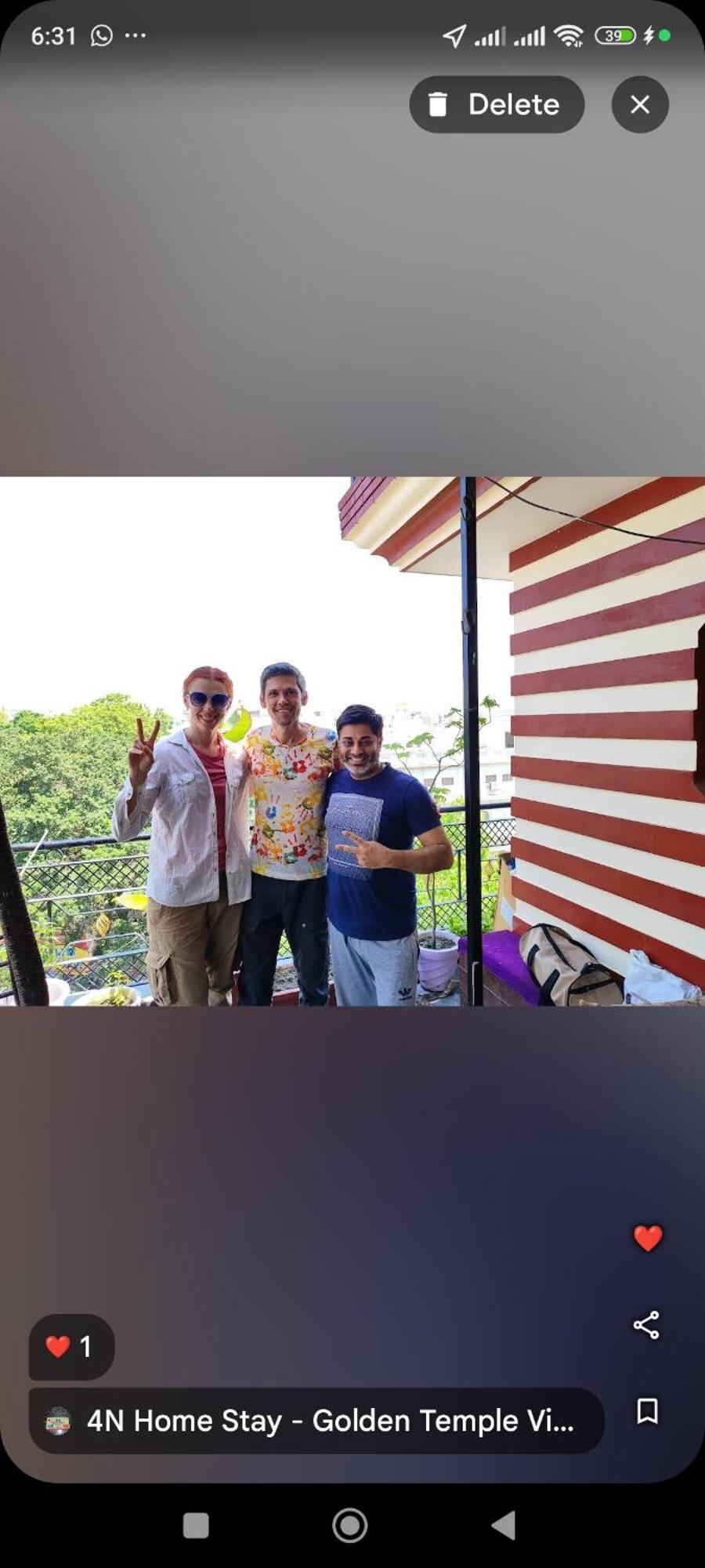 4N Homestay- Golden Temple View Αμριτσάρ Εξωτερικό φωτογραφία