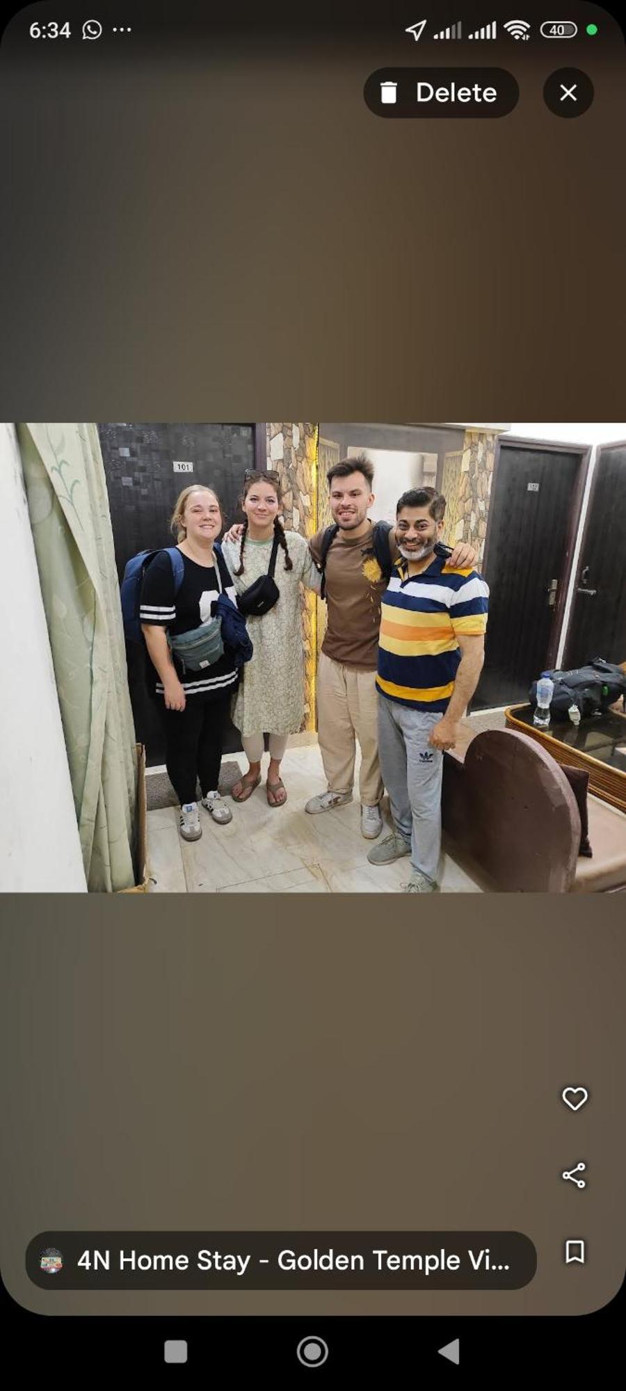 4N Homestay- Golden Temple View Αμριτσάρ Εξωτερικό φωτογραφία